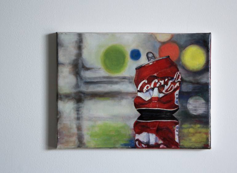 Original Modernism Still Life Painting by Rubaiyet Abedin