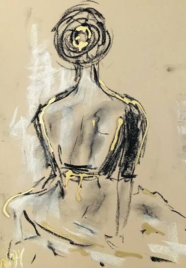 Print of Expressionism People Drawings by Nineke Havinga