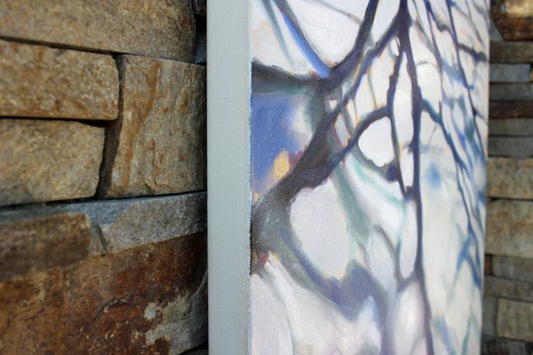 Original Abstract Expressionism Landscape Painting by Joanne Evers