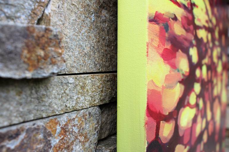 Original Abstract Landscape Painting by Joanne Evers