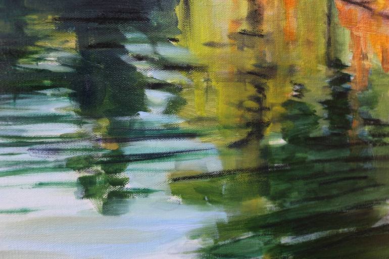 Original Abstract Landscape Painting by Joanne Evers