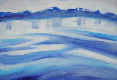 Original Abstract Landscape Paintings by Joanne Evers