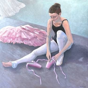 Original Figurative Performing Arts Paintings by Diane Daigle