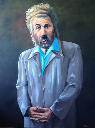 Original Portraiture Humor Paintings by Diane Daigle