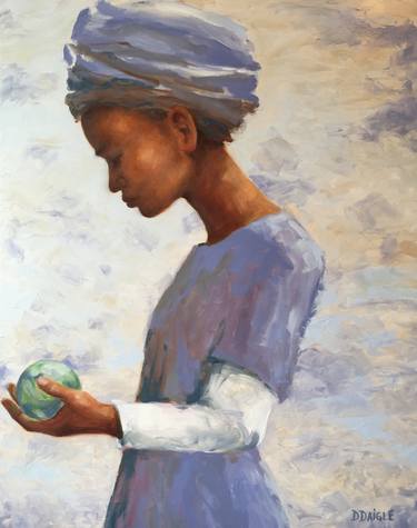 Original Figurative Political Paintings by Diane Daigle