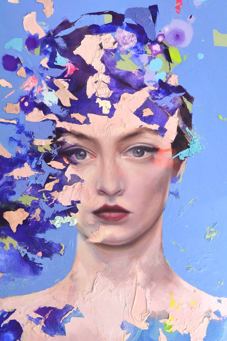 Original Contemporary People Painting by Jesùs Leguizamo