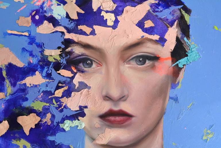 Original Contemporary People Painting by Jesùs Leguizamo