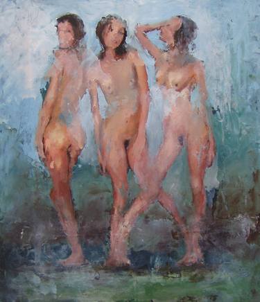 Original Nude Paintings by Jesùs Leguizamo