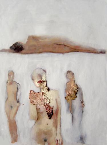 Original Expressionism Nude Paintings by Jesùs Leguizamo