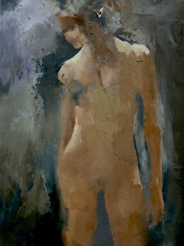 Original Figurative Nude Paintings by Jesùs Leguizamo