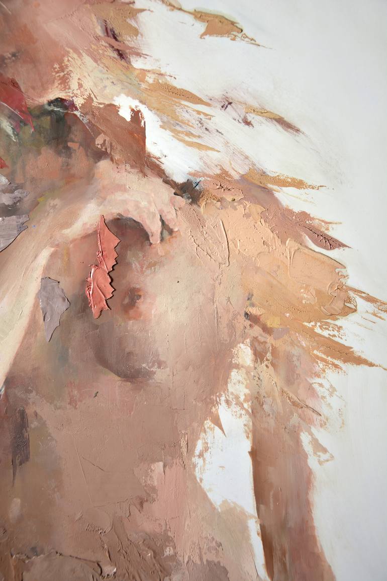 Original Nude Painting by Jesùs Leguizamo