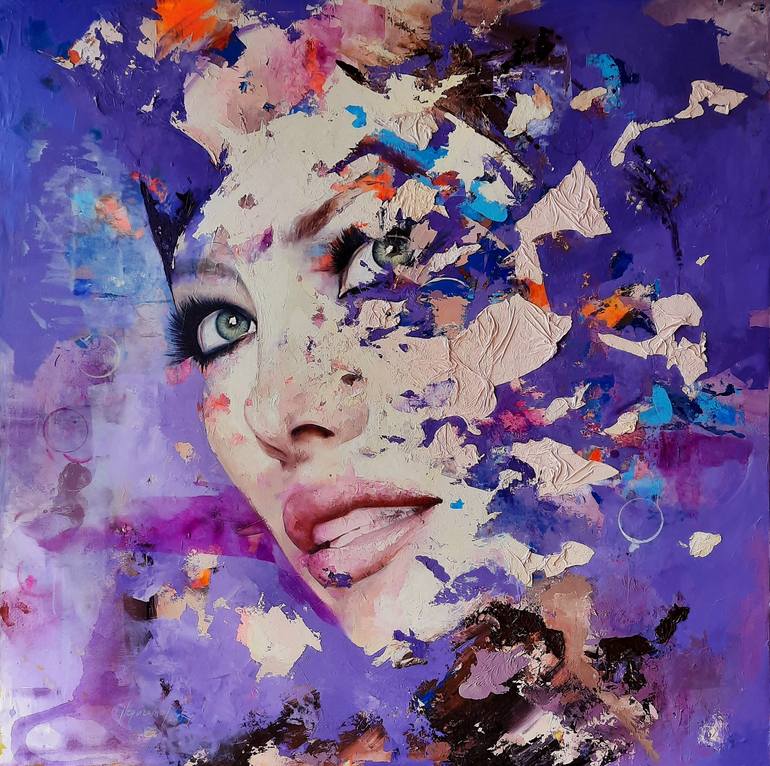 Print of Expressionism Portrait Paintings by Jesùs Leguizamo