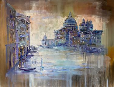 Original Architecture Paintings by Mary Voloshyna