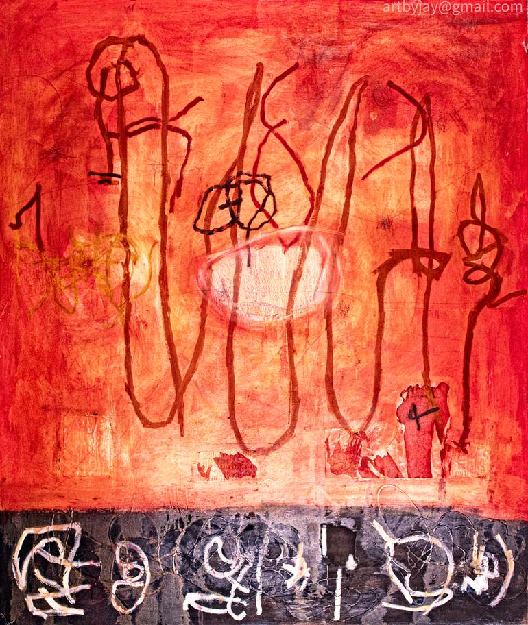 Original Figurative Abstract Painting by Jason Coughlin