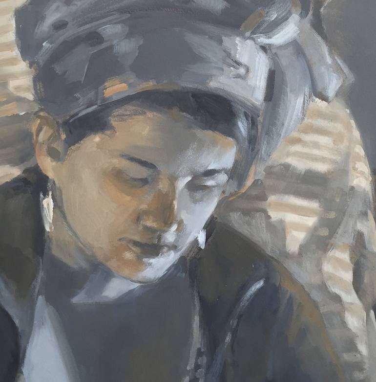Original Figurative Women Painting by Miranda Girard