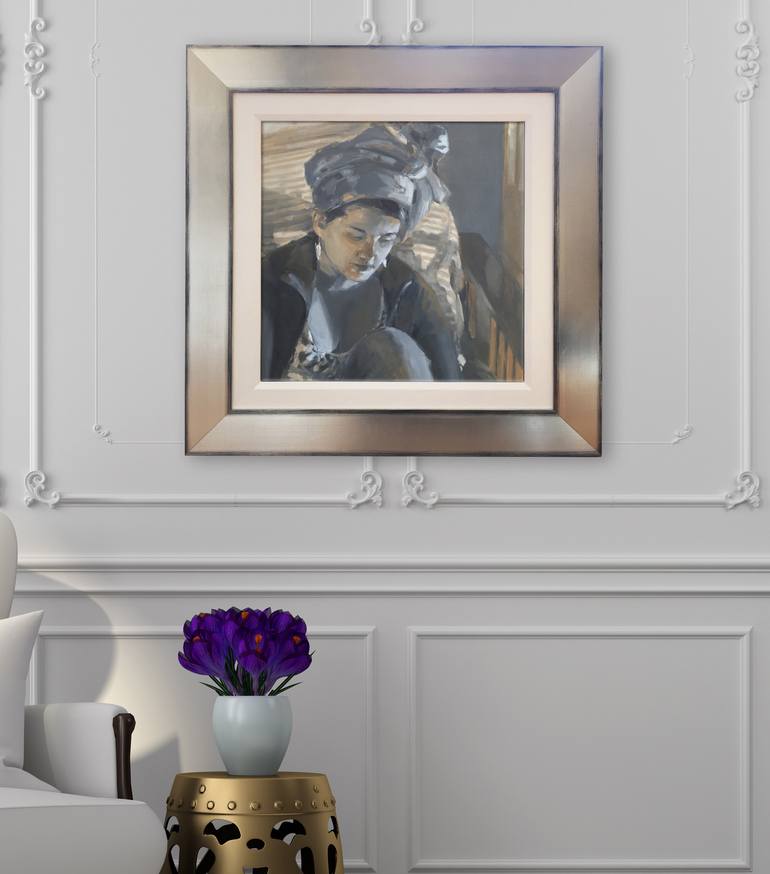 Original Figurative Women Painting by Miranda Girard