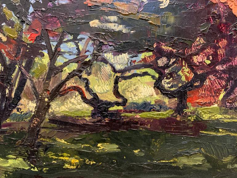 Original Abstract Landscape Painting by Miranda Girard