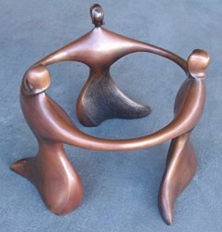 Original Abstract Sculpture by Robert Holmes