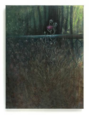 Original Realism Garden Paintings by Carly Bodnar