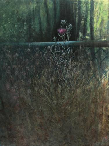 Original Realism Garden Paintings by Carly Bodnar