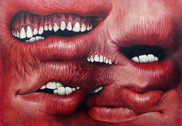 Original Surrealism People Paintings by Carly Bodnar