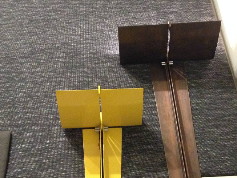 Original Fine Art Abstract Sculpture by Francisco Molina Y Morales