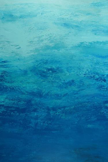 Soothing Blues - Abstract Seascape Color Field thumb