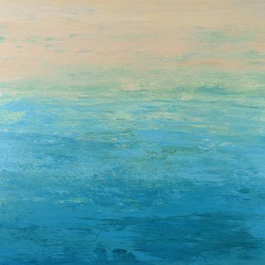 Saatchi Art Artist Suzanne Vaughan; Paintings, “Shifting Tide - Modern Color Field Abstract” #art