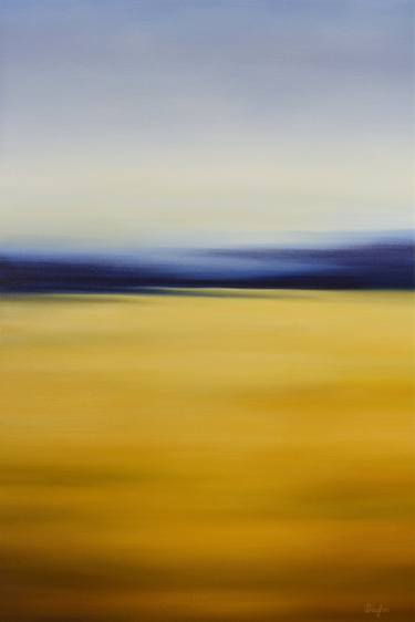 Wheat Field - Modern Abstract Landscape thumb