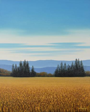 Original Contemporary Landscape Painting by Suzanne Vaughan