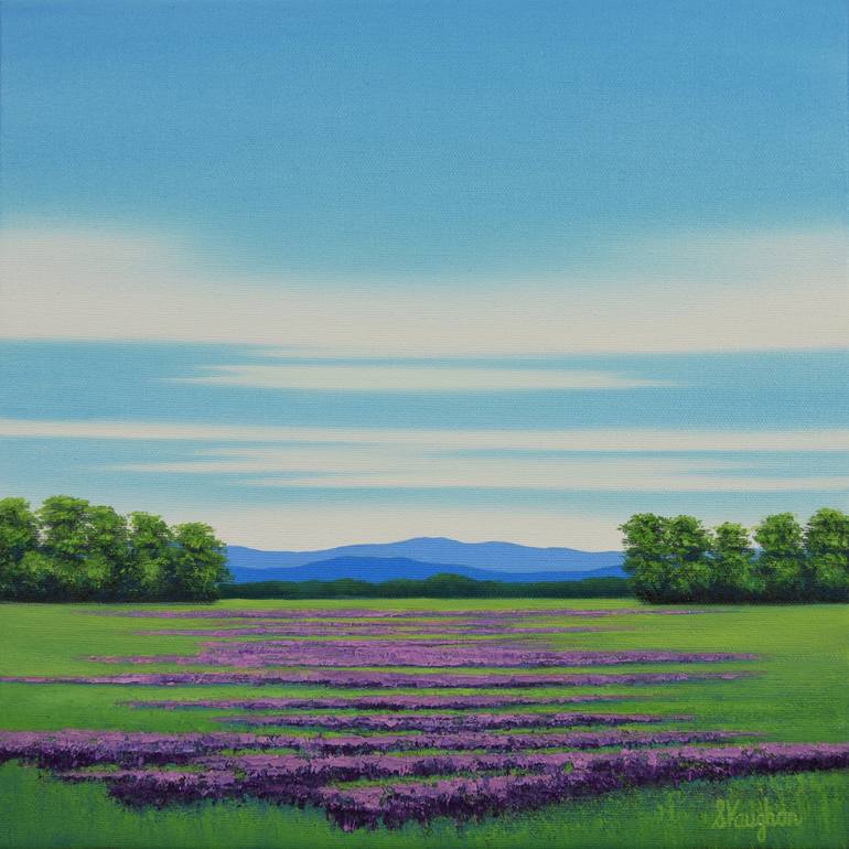 Print of Contemporary Landscape Paintings by Suzanne Vaughan