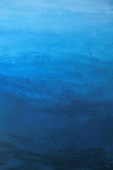 Original Abstract Water Painting by Suzanne Vaughan