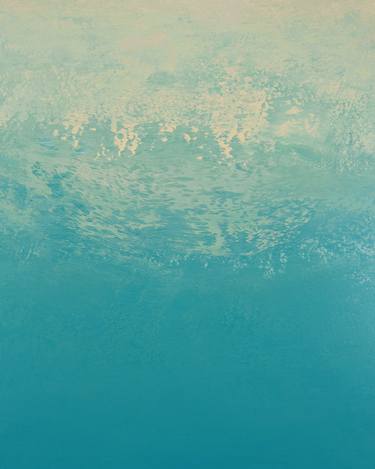 Original Abstract Expressionism Beach Paintings by Suzanne Vaughan