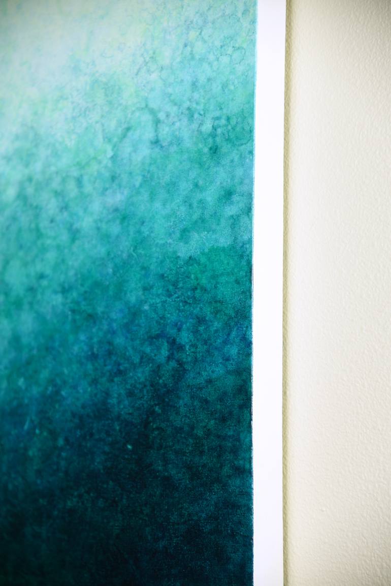 Original Fine Art Abstract Painting by Suzanne Vaughan