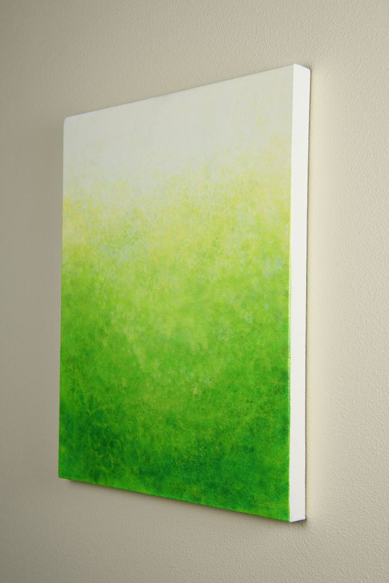 Original Minimalism Abstract Painting by Suzanne Vaughan