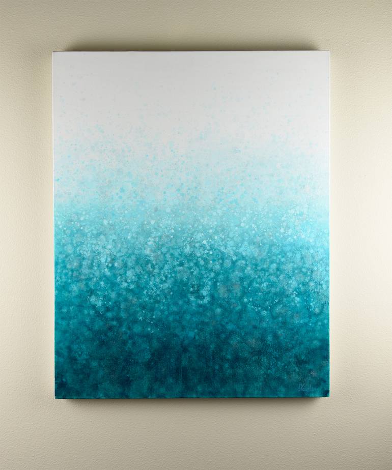 Original Minimalism Abstract Painting by Suzanne Vaughan