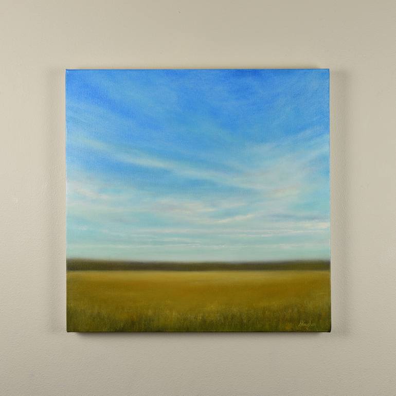 Original Minimalism Landscape Painting by Suzanne Vaughan