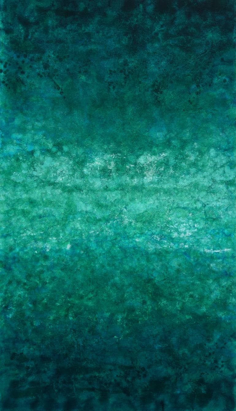 Sea Foam - Infusion Series Painting by Suzanne Vaughan | Saatchi Art