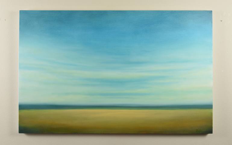 Original Minimalism Landscape Painting by Suzanne Vaughan