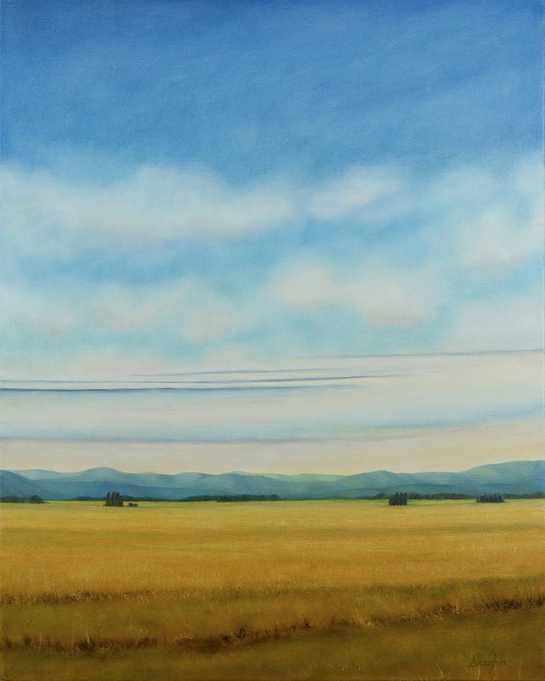 Original Realism Landscape Painting by Suzanne Vaughan