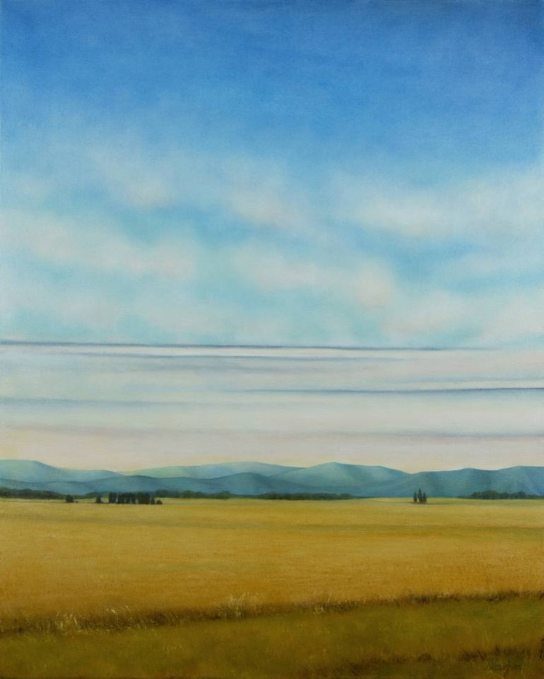 Original Realism Landscape Painting by Suzanne Vaughan