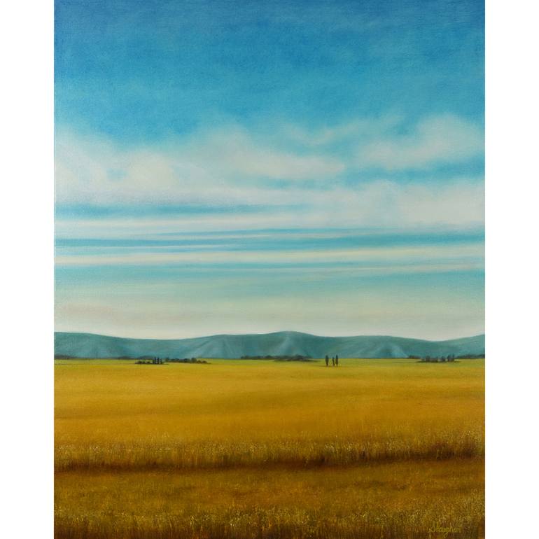 Original Realism Landscape Painting by Suzanne Vaughan