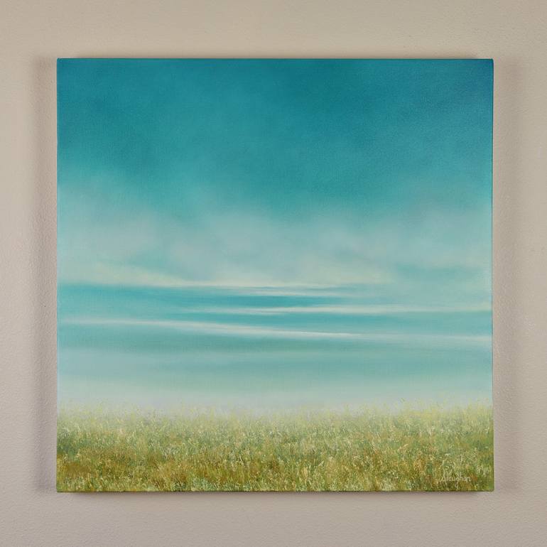 Original Impressionism Landscape Painting by Suzanne Vaughan