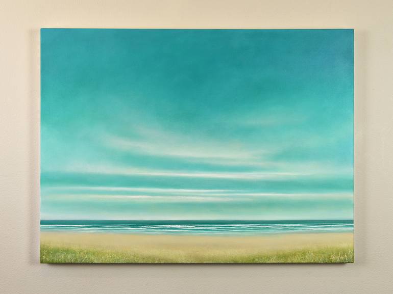 Original Realism Seascape Painting by Suzanne Vaughan