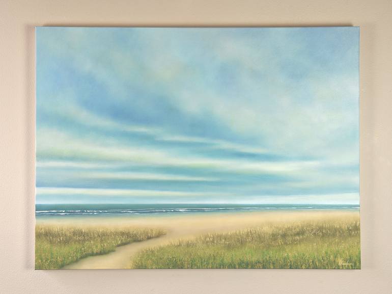 Original Realism Seascape Painting by Suzanne Vaughan