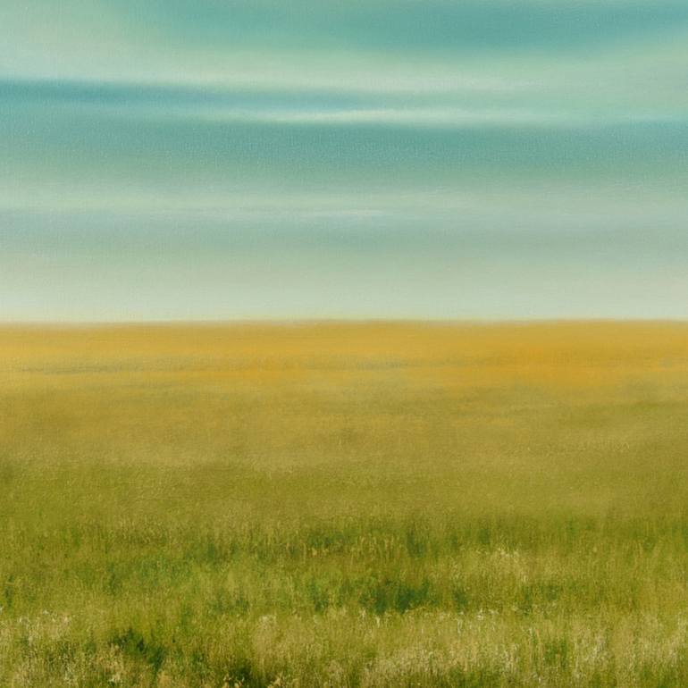 Original Minimalism Landscape Painting by Suzanne Vaughan