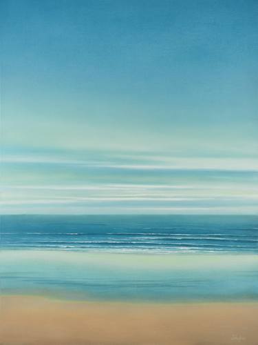 Print of Minimalism Beach Paintings by Suzanne Vaughan