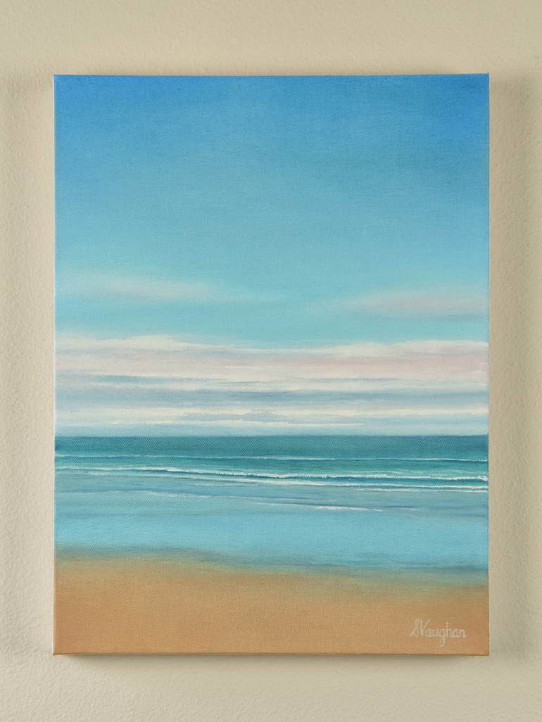 Original Modern Beach Painting by Suzanne Vaughan