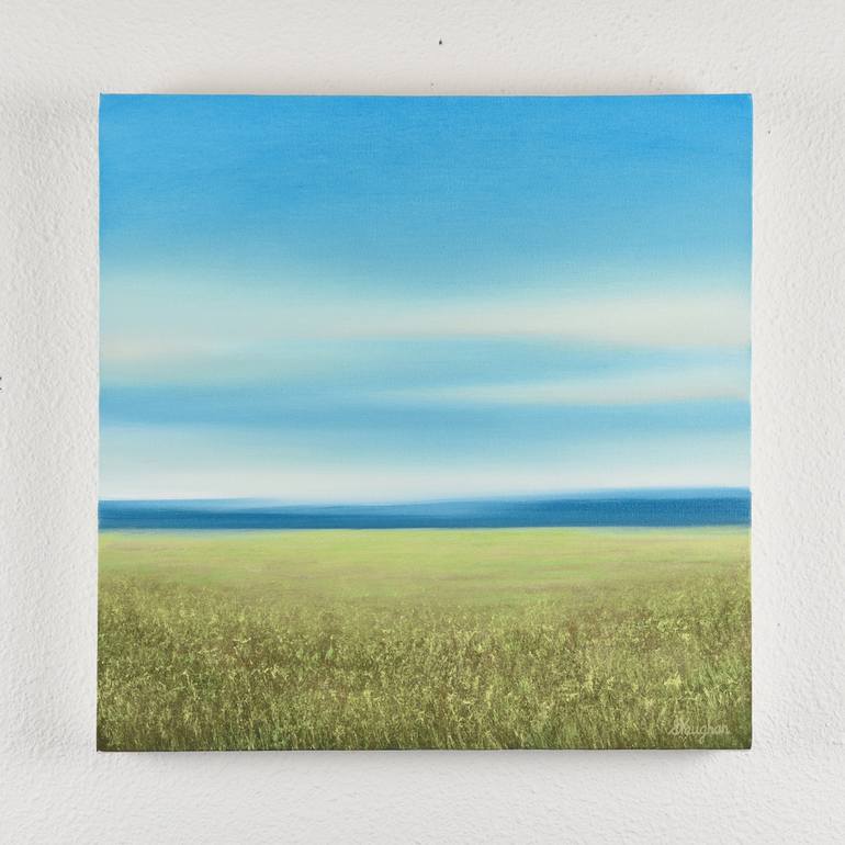 Original Minimalism Landscape Painting by Suzanne Vaughan