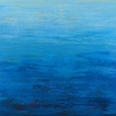 Refreshing Blue - Modern Abstract Seascape thumb